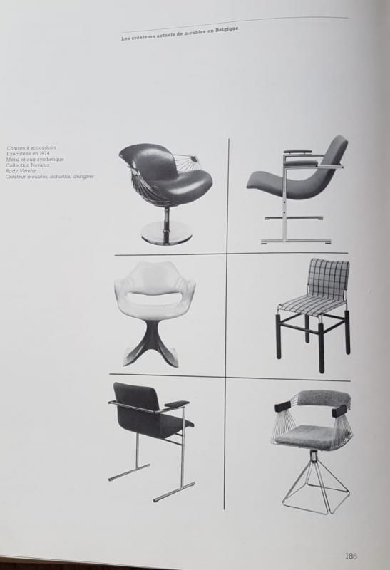 Verchroomde Metalen Fauteuils Van Rudi Verelst Oslo Voor Novalux, Jaren 1970, Set Van 4 photo Meubels