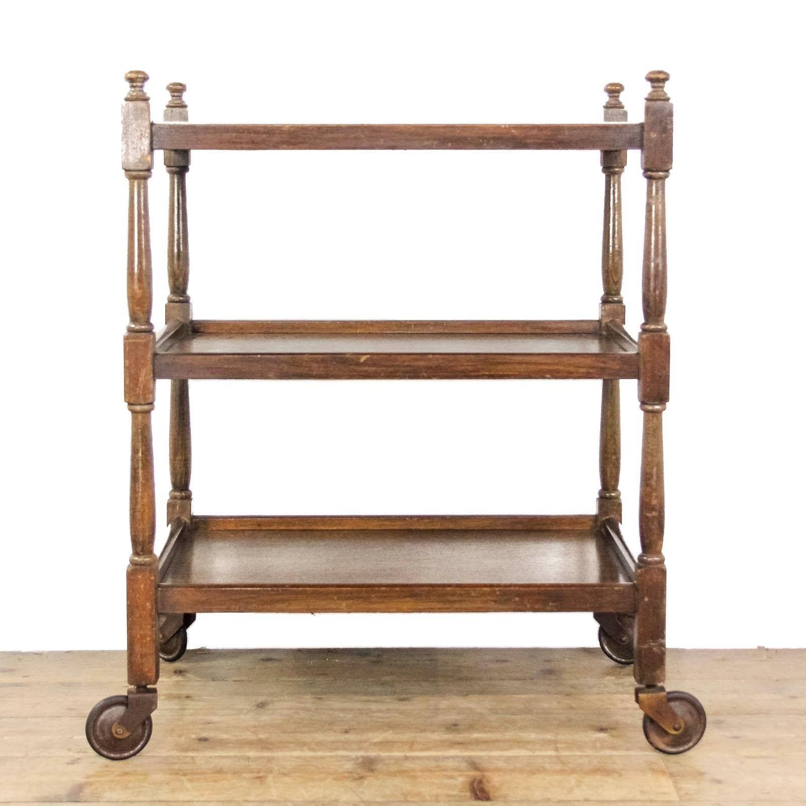 Early 20th Century Oak Drinks Trolley | Vintage Trolley | Drinks Trolley | Home Bar | Vintage Buffet (M 6454) photo 350.0