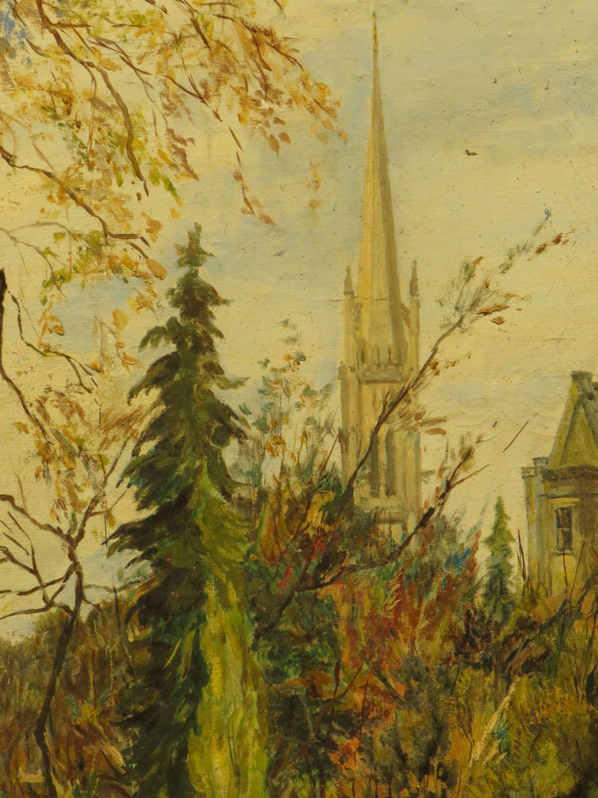 W.L.Rodgerson 20th Century Oil Painting Of An Autumn Scene   Signed And Dated photo buy
