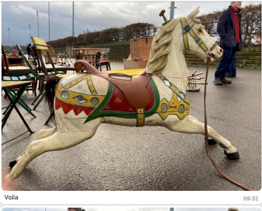 19th Century Carousel Horse Made By Friedrich Heyn Of Germany photo 2950.0