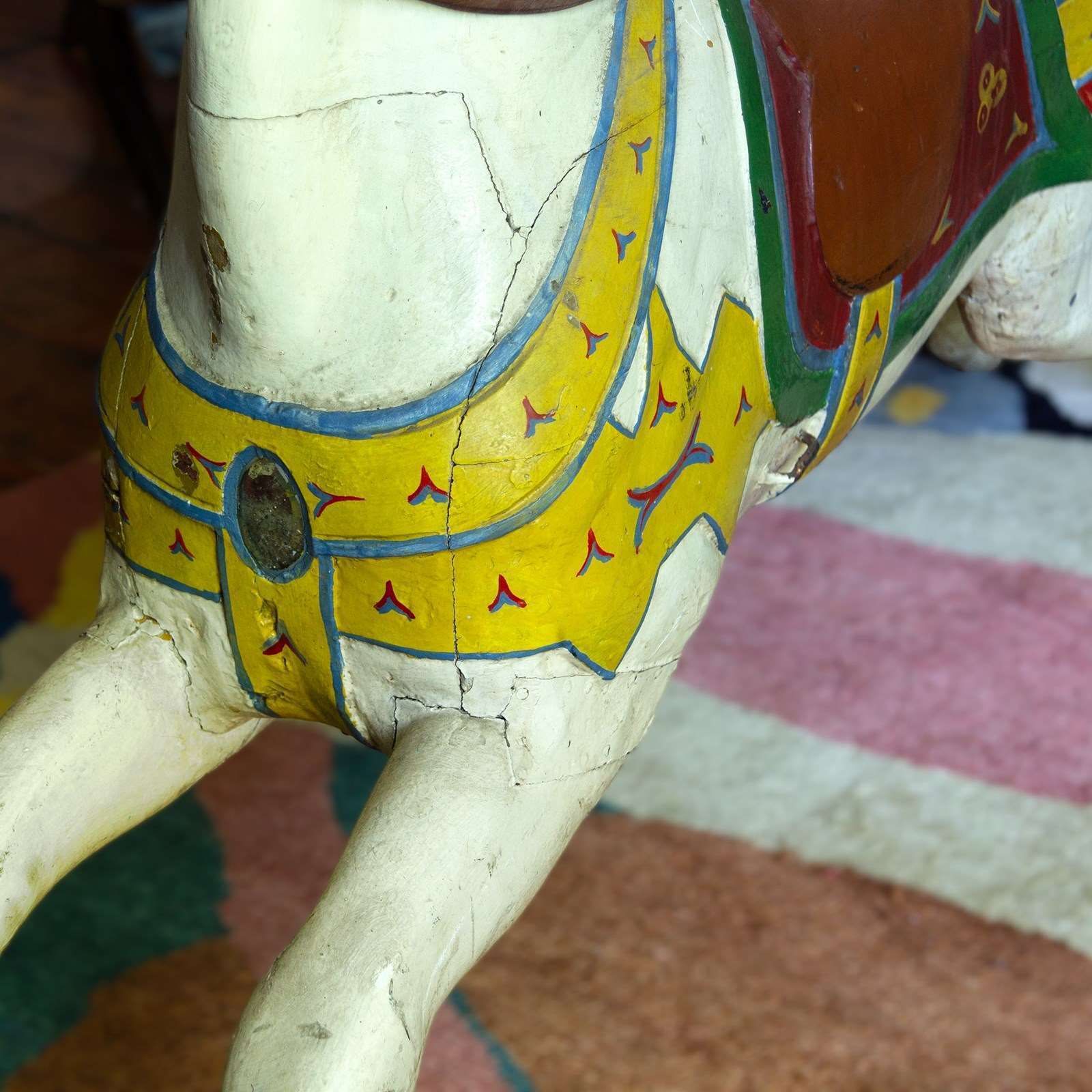 19th Century Carousel Horse Made By Friedrich Heyn Of Germany photo vinterior