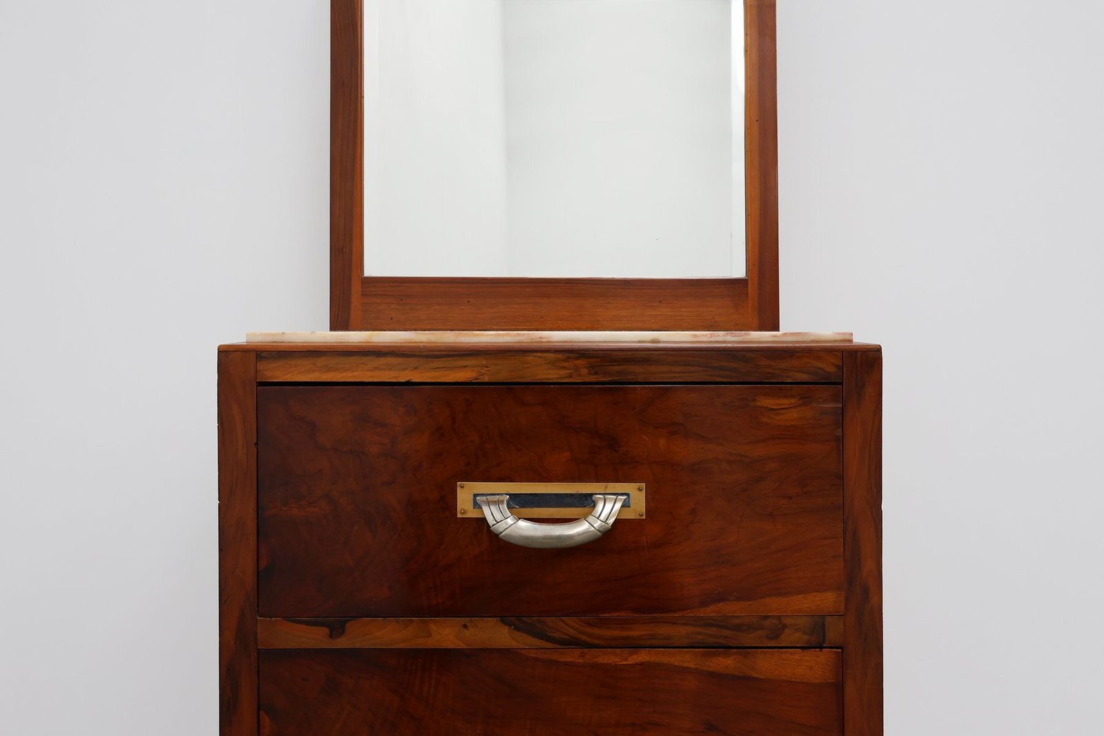 French Art Deco Dressing Table With Mirror, 1920s photo furniture