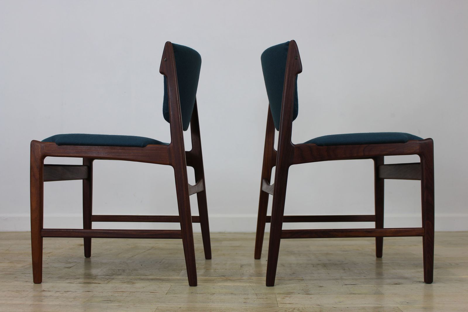 Rare Set Of 6 G Plan Danish Design Chairs By Ib Kofod Larsen photo vintage