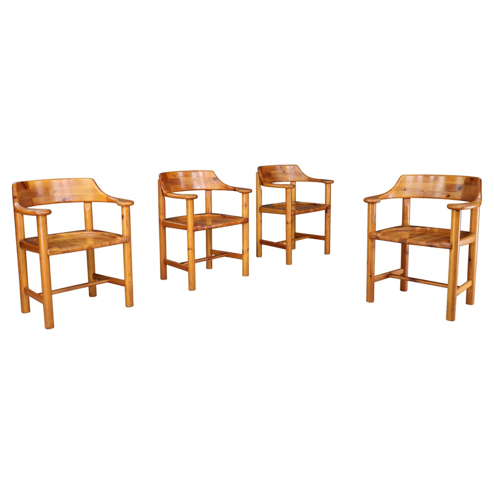 Scandinavian Modern Rainer Daumiller Armchairs For Hirtshals Savvaerk