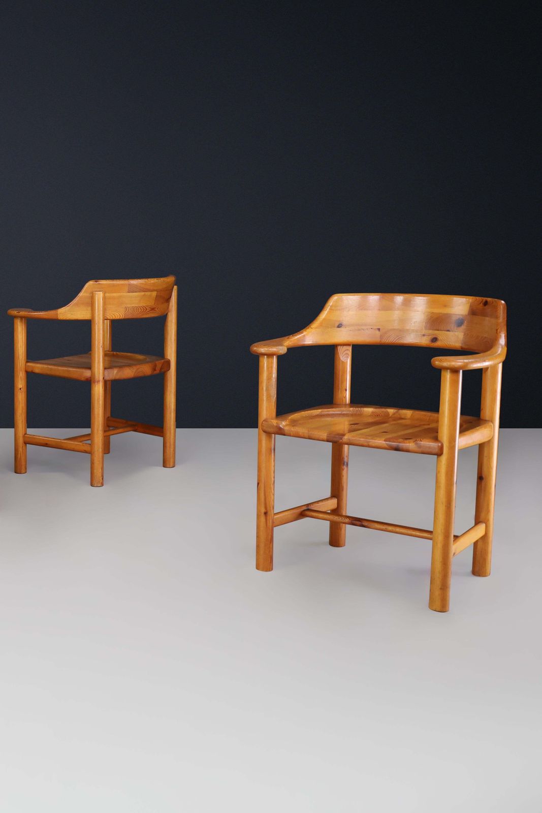 Scandinavian Modern Rainer Daumiller Armchairs For Hirtshals Savvaerk photo vinterior
