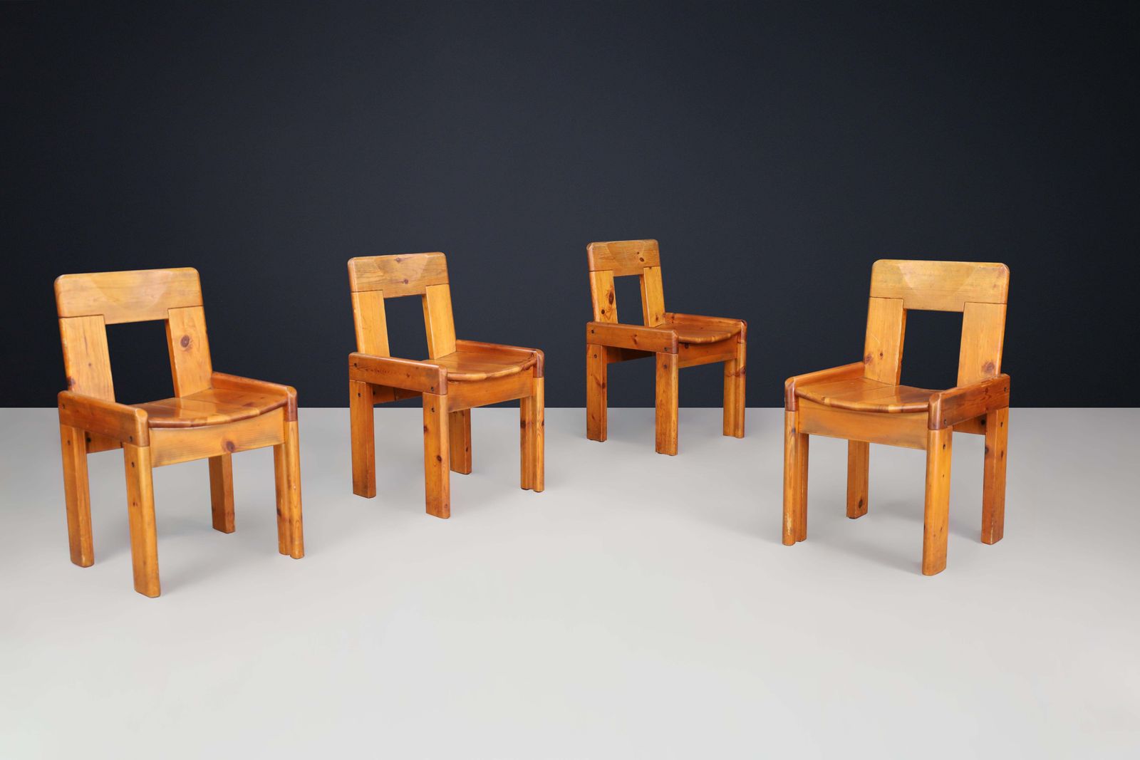 Silvio Coppola For Fratelli Montina Dining Chairs, Italy 1970s photo furniture