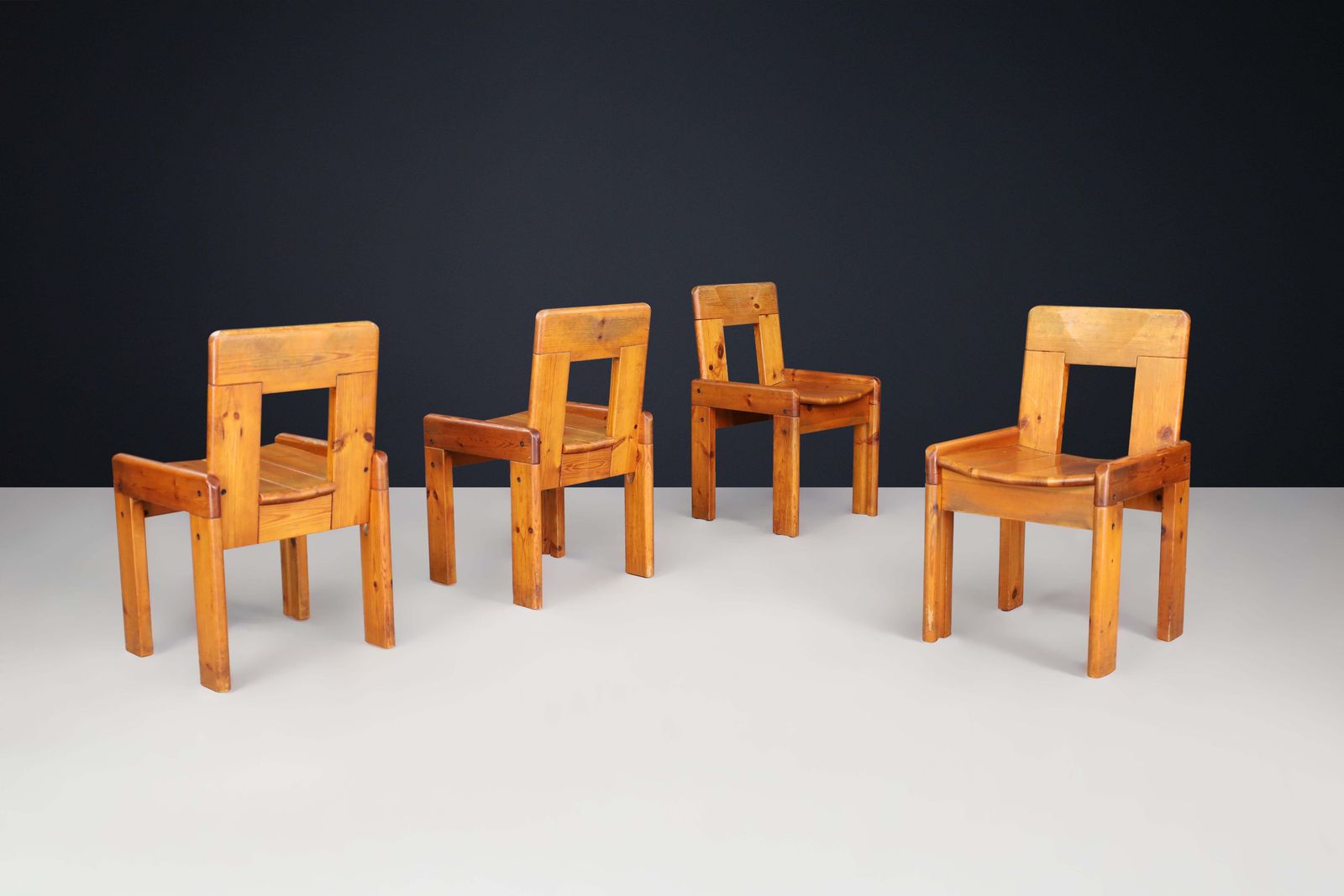 Silvio Coppola For Fratelli Montina Dining Chairs, Italy 1970s photo 2301.0