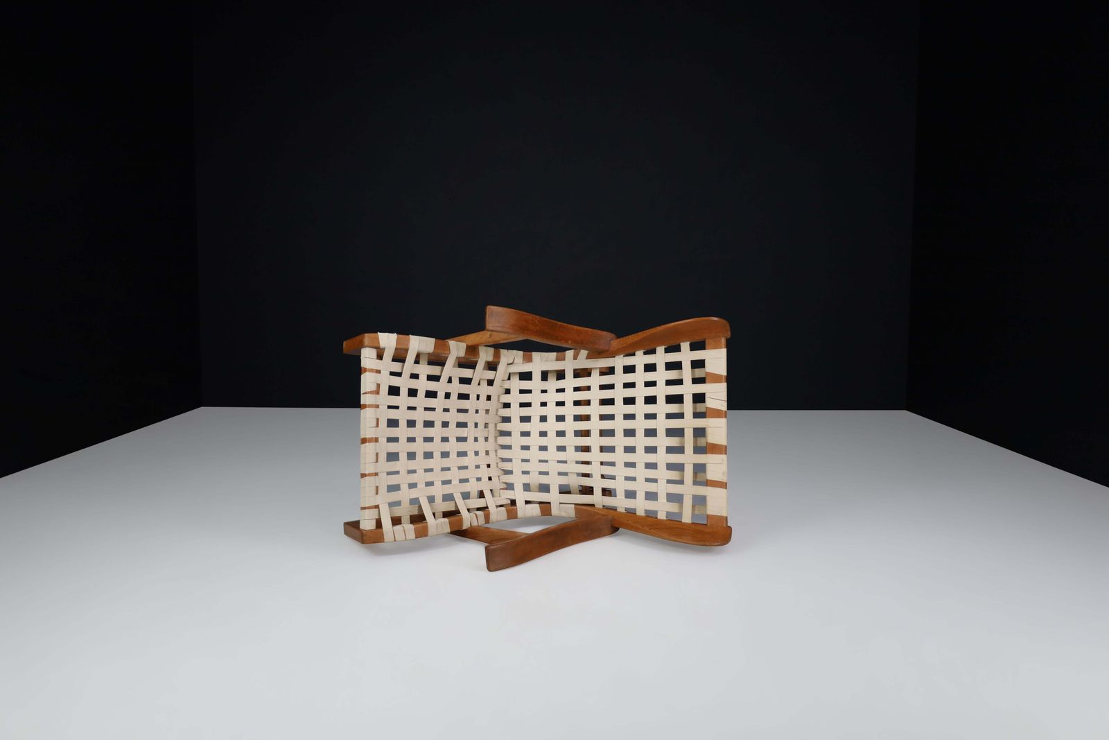 Sculptural Oak Lounge Chair By Guglielmo Pecorini, Italy, The 1950s photo 2749.0