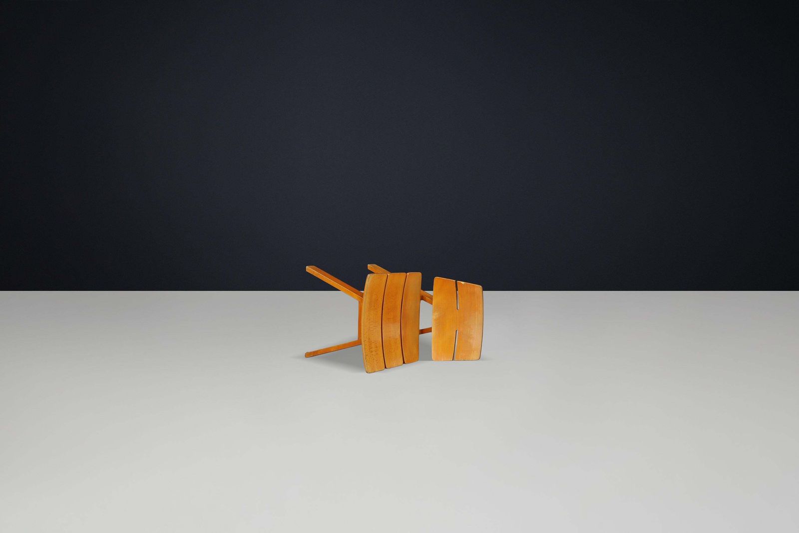 photo buy Hans Anliker Mid Century Dining Chairs For Horgen Glarus, 1962 — Set Of 6