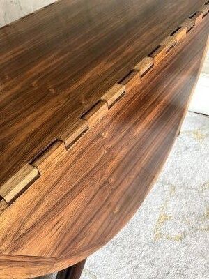 Kurt Ostervig Rosewood Gateleg Dining Table photo for sale