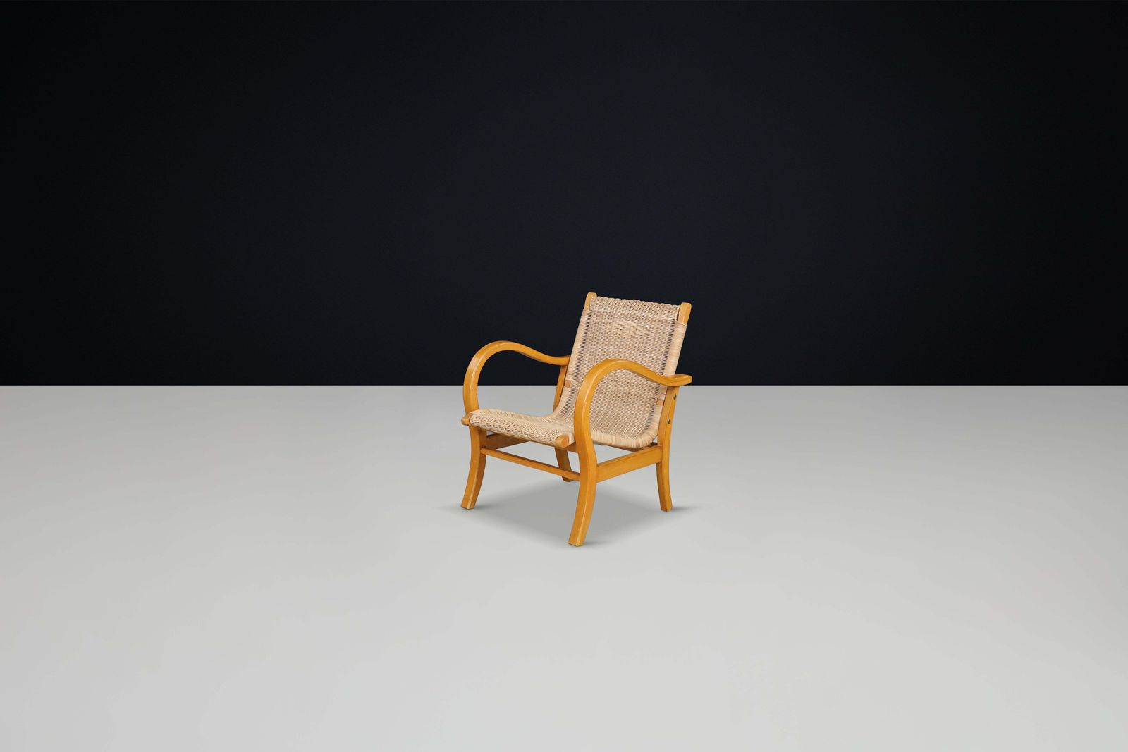 Original Bauhaus Lounge Chair By Erich Dieckmann, Germany, 1930s — Single Chair photo furniture