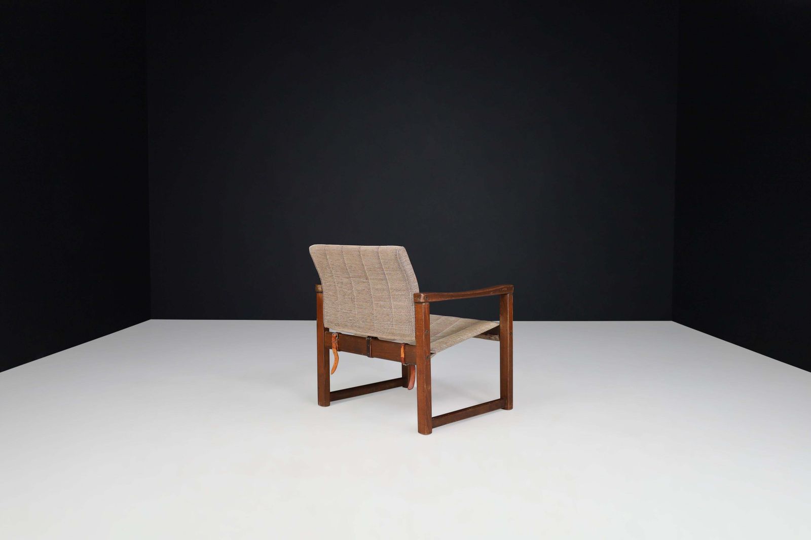 Lounge Chairs In Pine And Fabric By Karin Mobring, Sweden 1970s photo vinterior