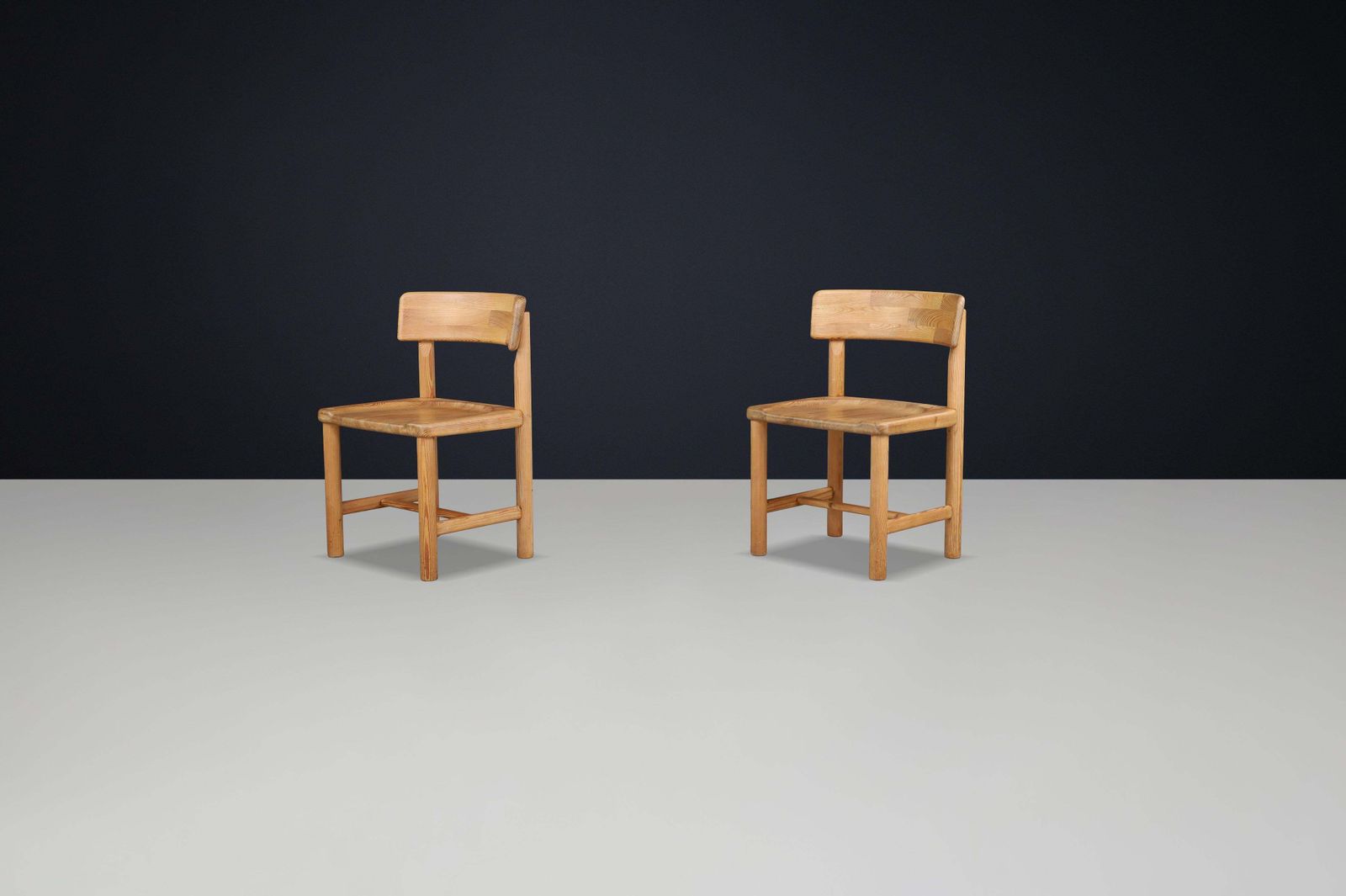 Scandinavian Modern Rainer Daumiller Side Chairs For Hirtshals Savvaerk, Denmark photo 1709.0