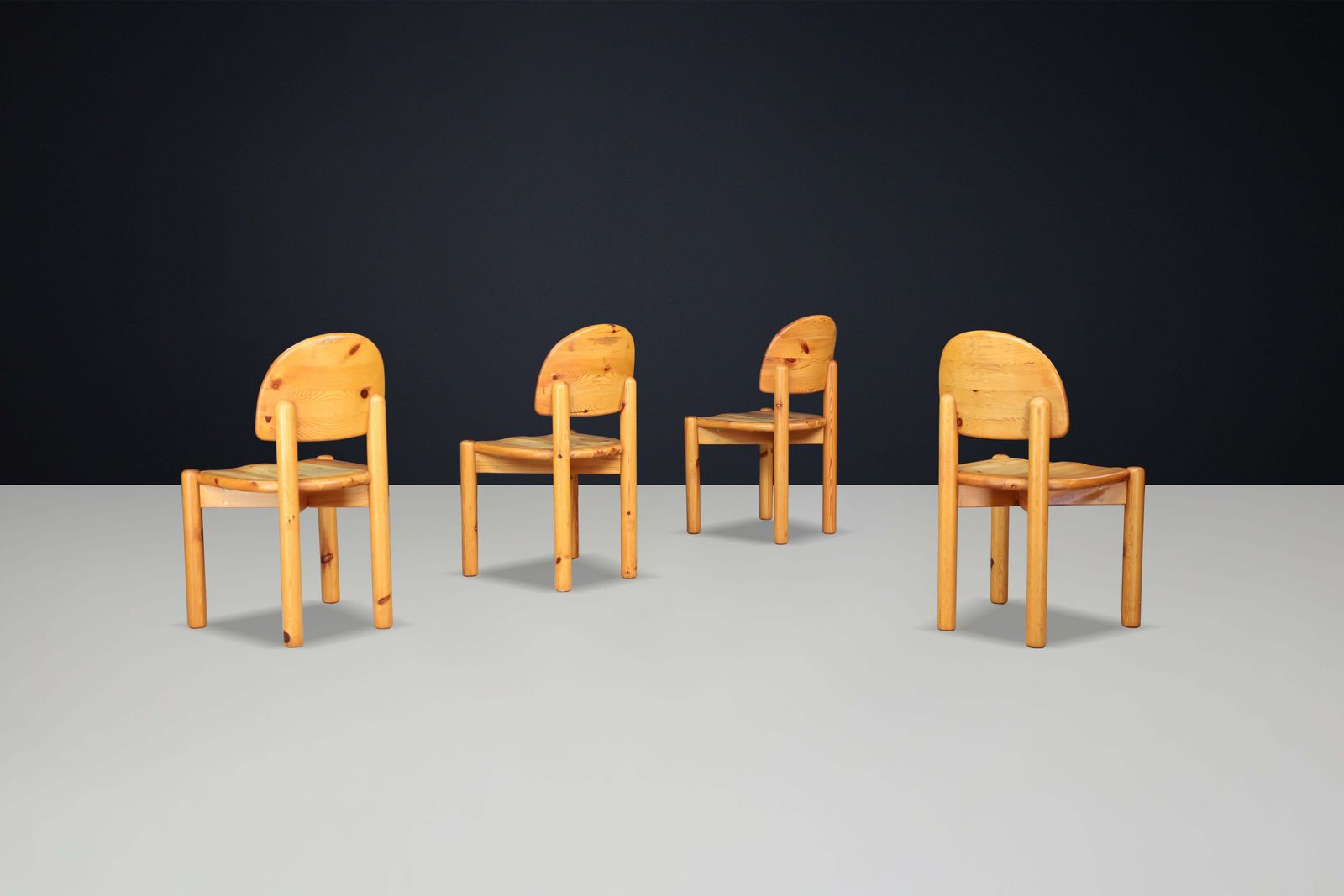 Rainer Daumiller For Hirtshals Sawmill Set Of Four Dining Chairs, Denmark 1970 photo 3611.0