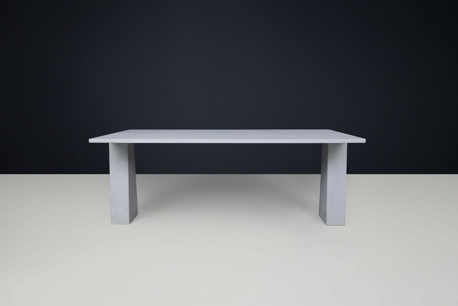 Pietra Serena' Inca'  Desk Or Dining Room By Angelo Mangiarotti For Skipper 1978 photo vintage