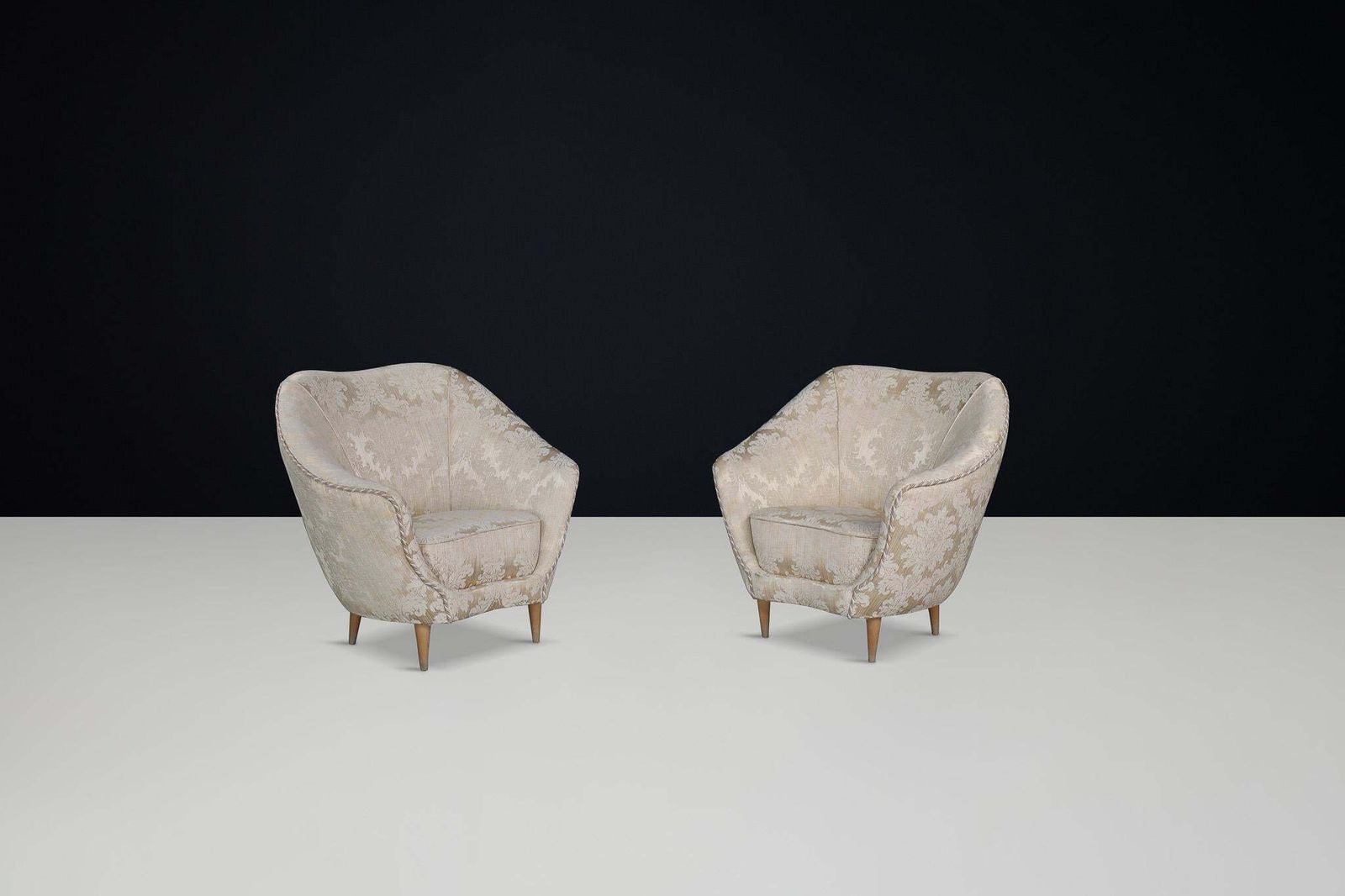 Mid Century Modern Lounge Chairs By Federico Munari In Original Upholstery photo furniture
