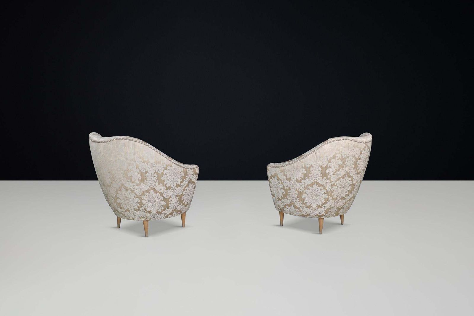 Mid Century Modern Lounge Chairs By Federico Munari In Original Upholstery photo vinterior