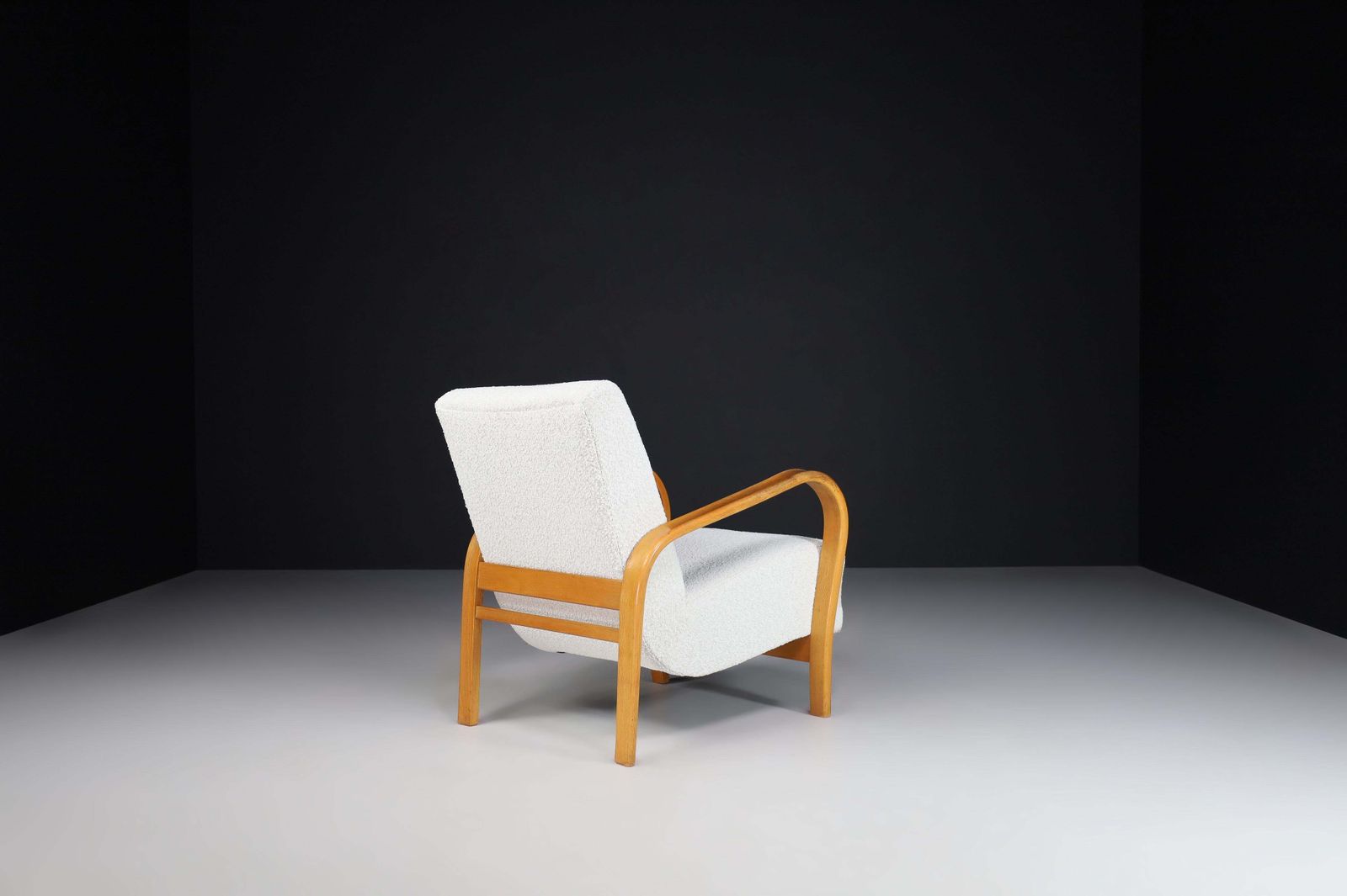 Karel Koželka & Antonín Kropáček Bentwood Armchairs. photo 2552.0