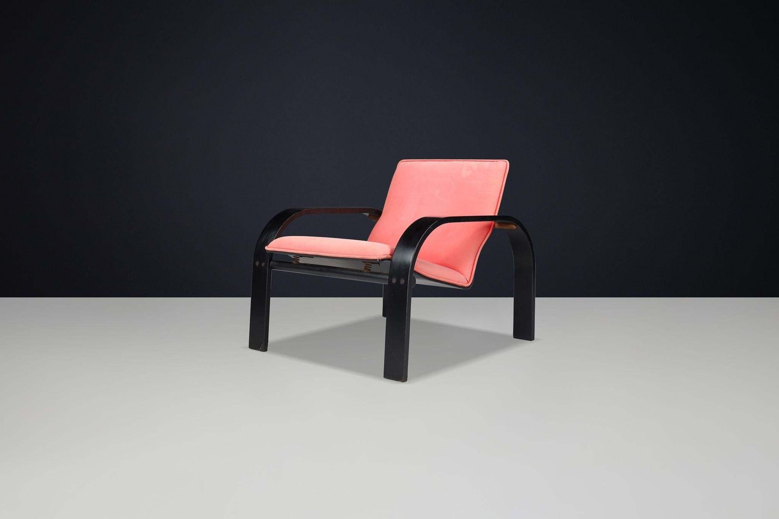 Set Of Two Mid Century Modern Armchairs Attributed To Alvar Aalto, Finland, 1940 photo for sale