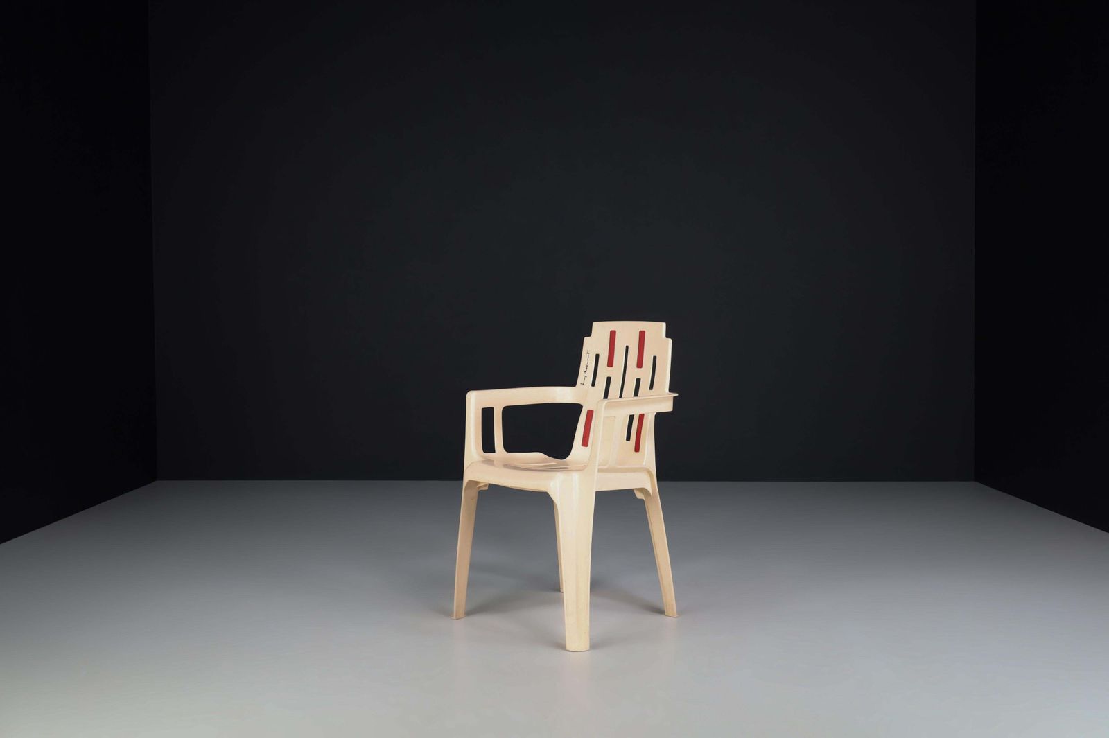 Pierre Paulin 'Boston' Chairs For Henry Massonnet, France 1988 photo vintage