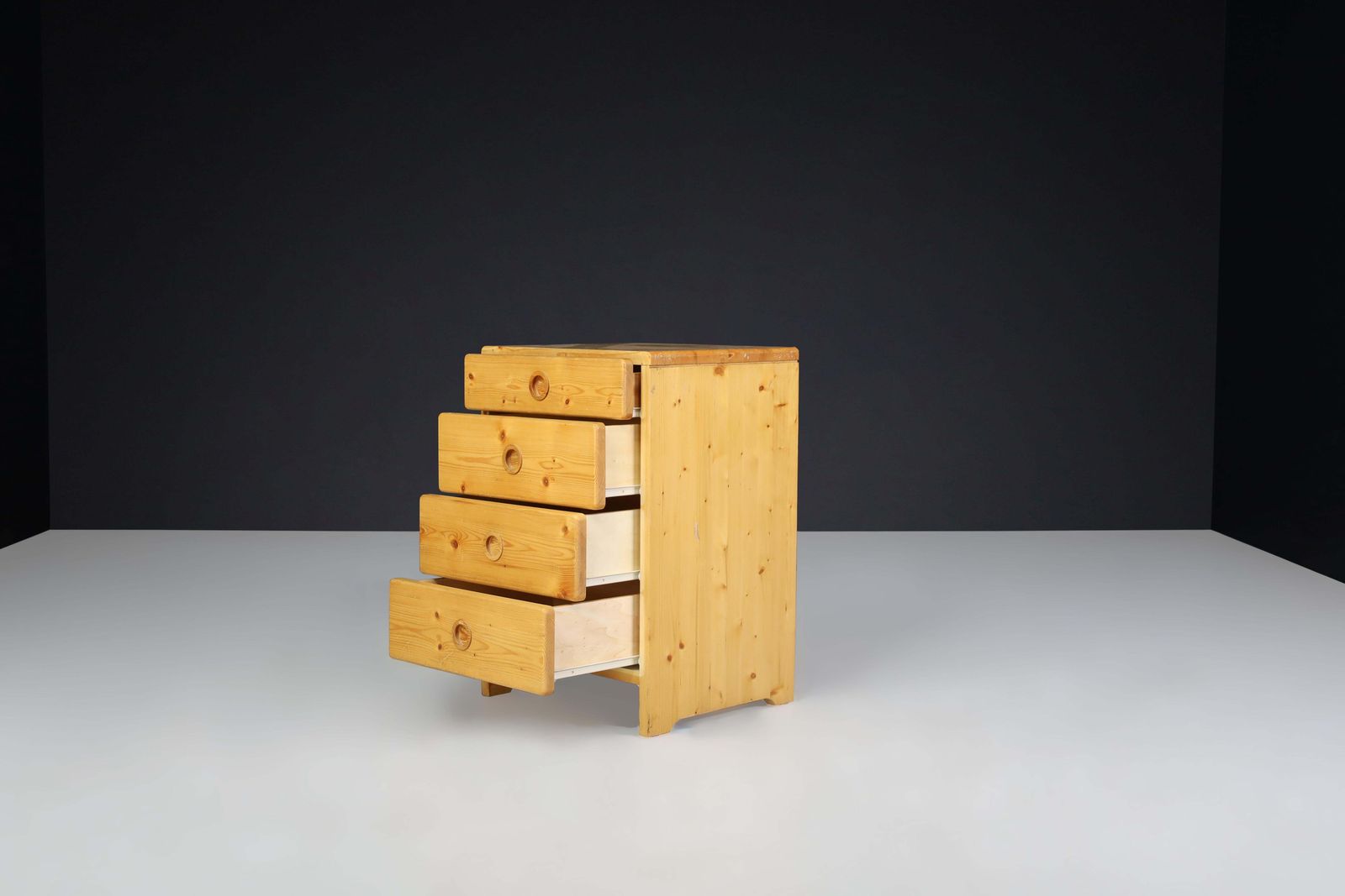 Charlotte Perriand Pine Chest Of Drawers For Les Arcs, France 1960s photo 1838.0