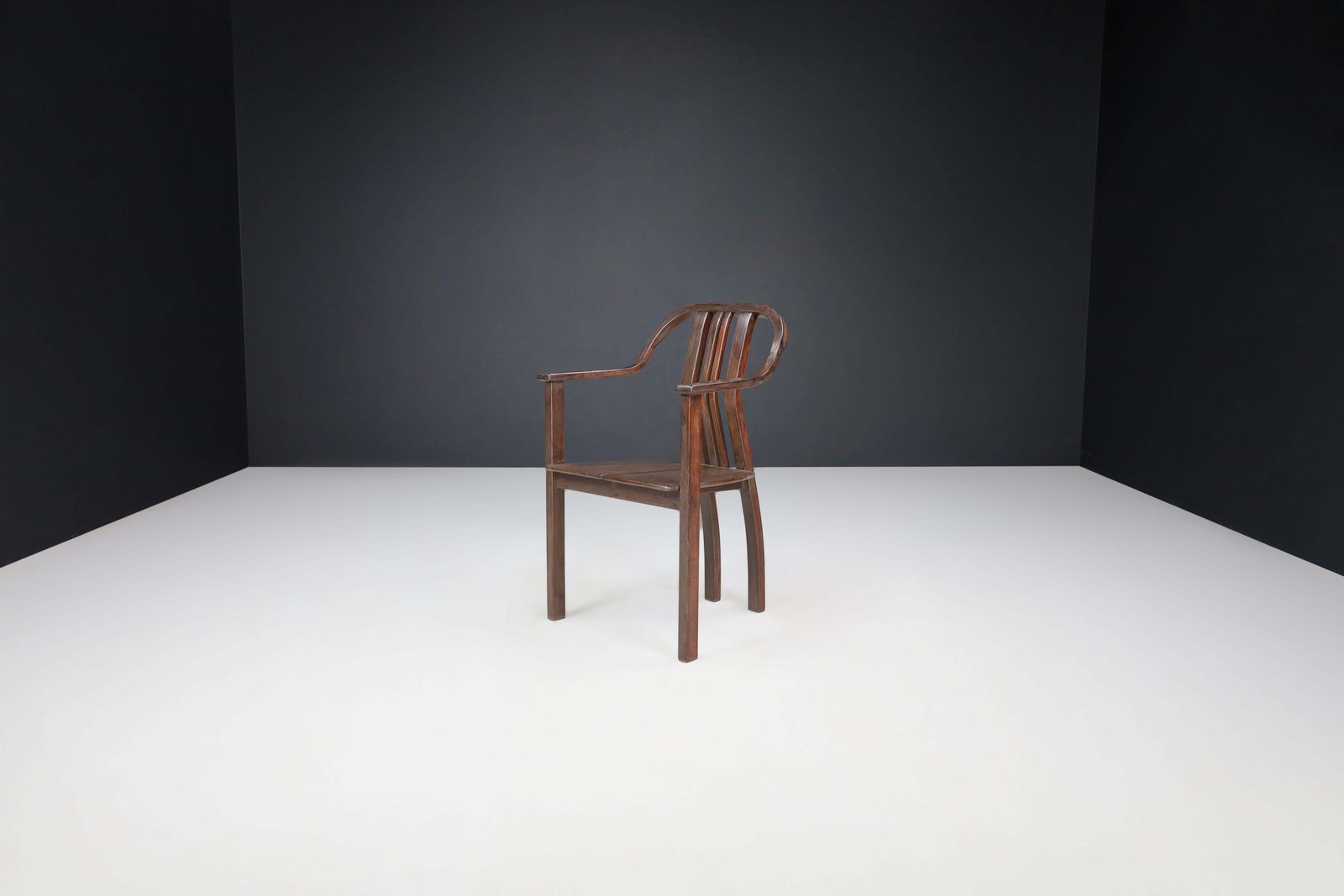 Bentwood Armchair, Czechoslovakia, 1930s — Art Deco Meets Bauhaus Elegance photo furniture