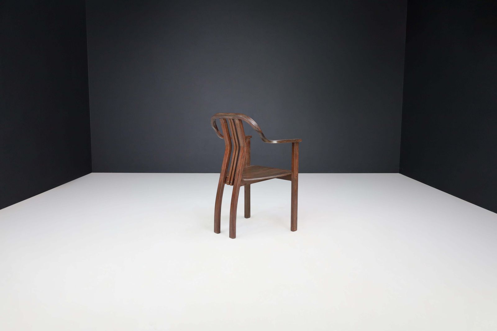 Bentwood Armchair, Czechoslovakia, 1930s — Art Deco Meets Bauhaus Elegance photo 1168.0