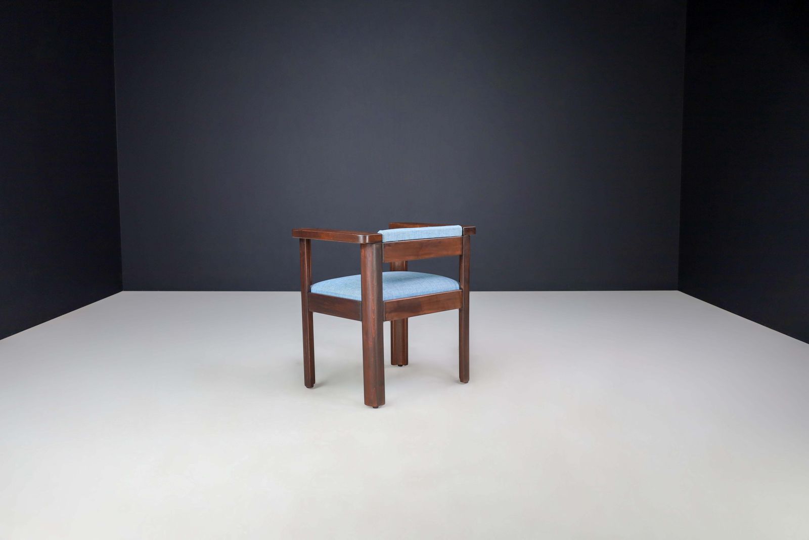 Set Of 4 Angelo Mangiarotti “Idlor” Armchairs For Lorenzon, 1960s photo vintage