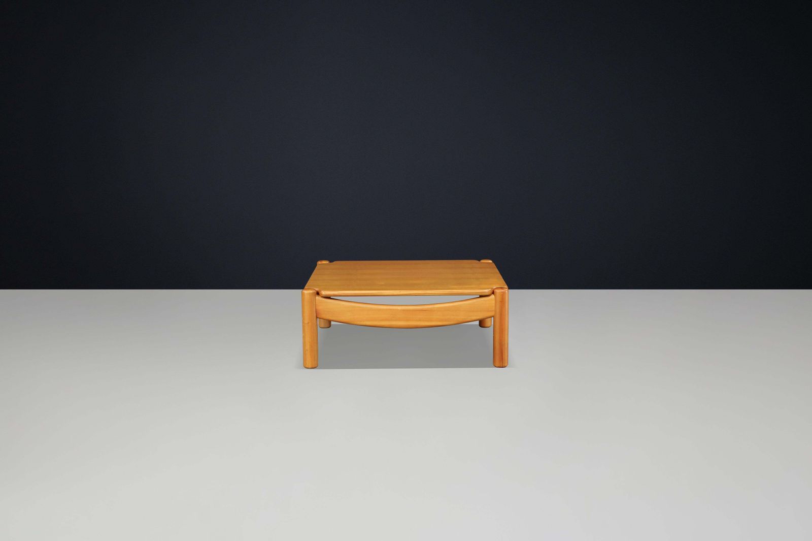 photo for sale Mid Century Modern Beechwood Coffee Table By Carl Straub, Germany, 1960s