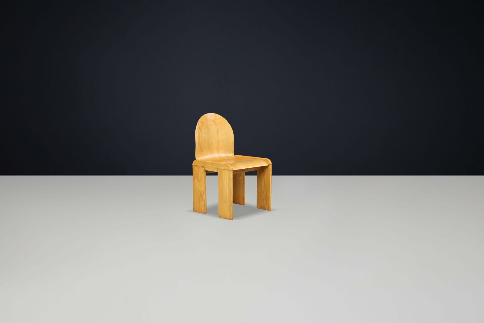 Afra & Tobia Scarpa (Attributed) Dining Room Chairs In Ash And Plywood, Italy photo buy