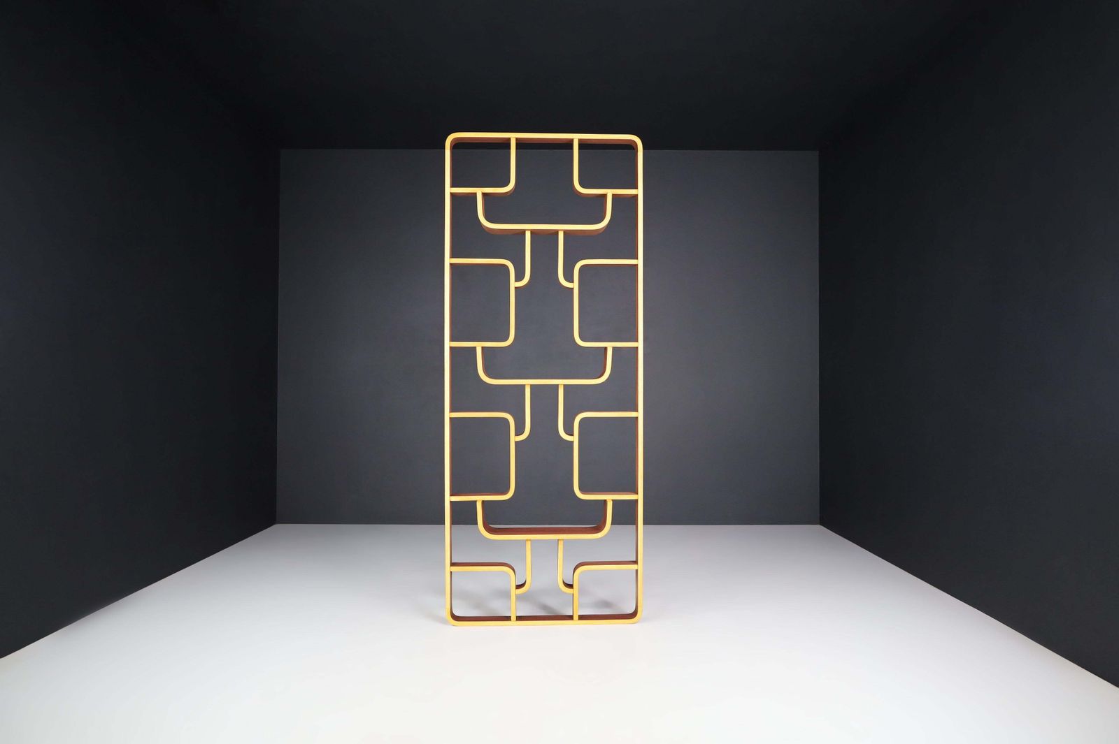 Mid 20th Century Room Dividers In Bent Wood By Ludvik Volak, Praque, 1960s photo buy