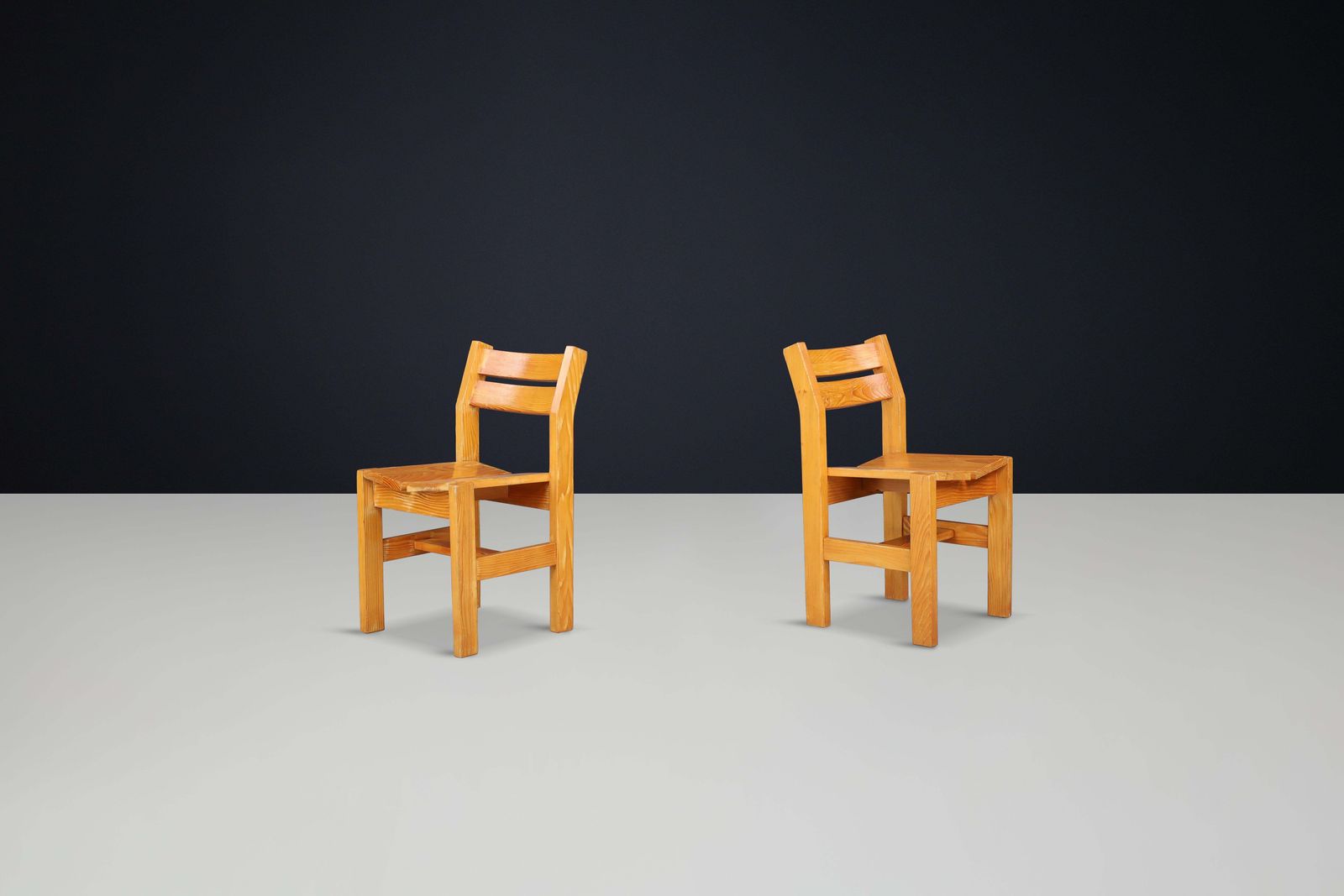 Charlotte Perriand Chairs From "La Cascade" At Les Arcs 1600. photo 5580.0