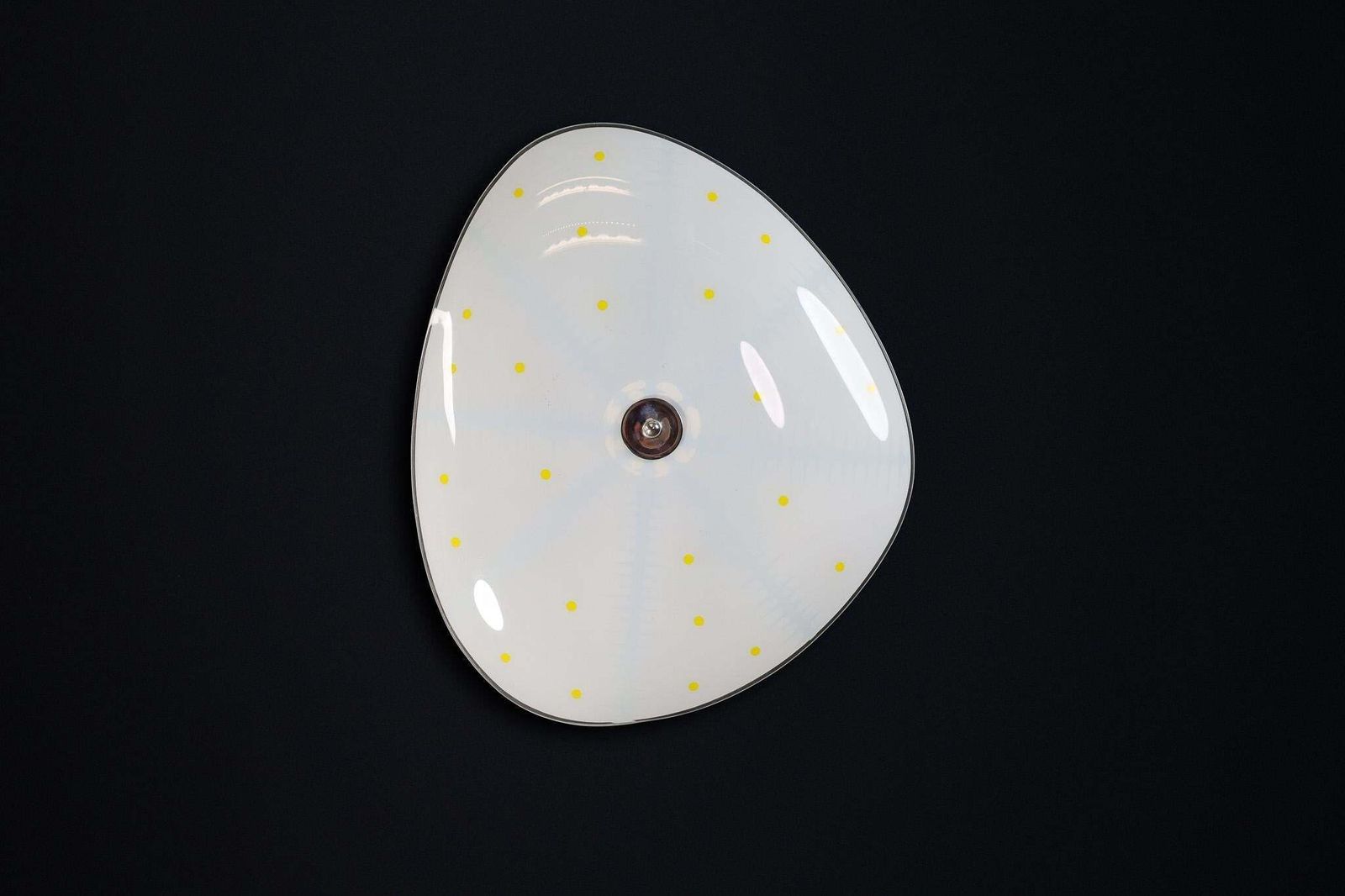 Mid Century Glass Hanging Pendant Or Wall Light Brussels Worldexpo 1958 (No:18) photo Lighting