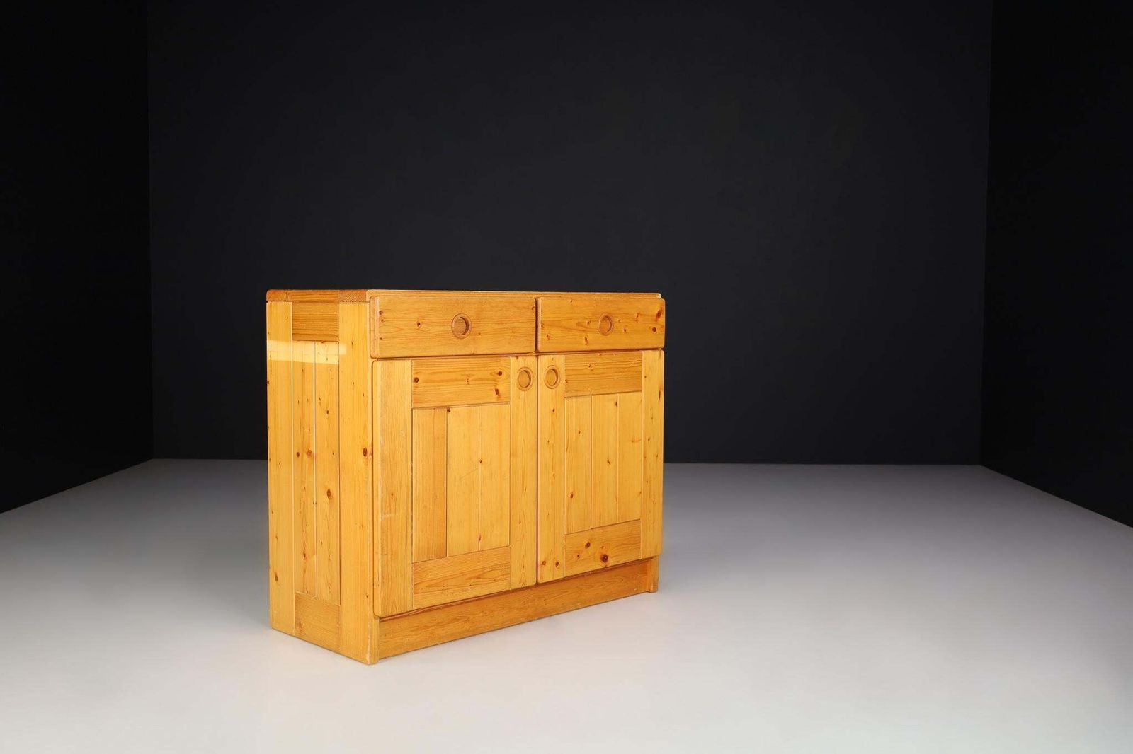 Mid Century Modern Pine Cabinet/Cupboard By Charlotte Perriand For Les Arcs 1970 photo for sale