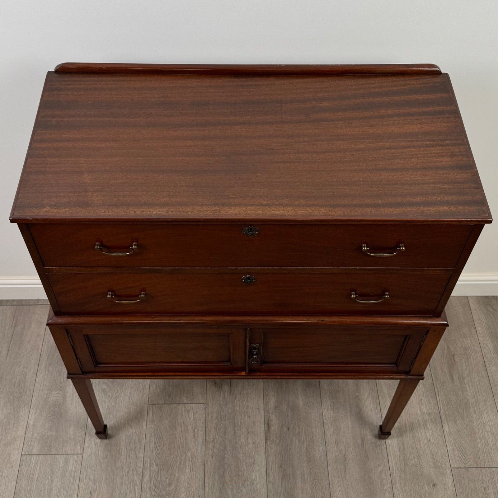 photo for sale Antique 20th Century Good Quality Cabinet In Mahogany