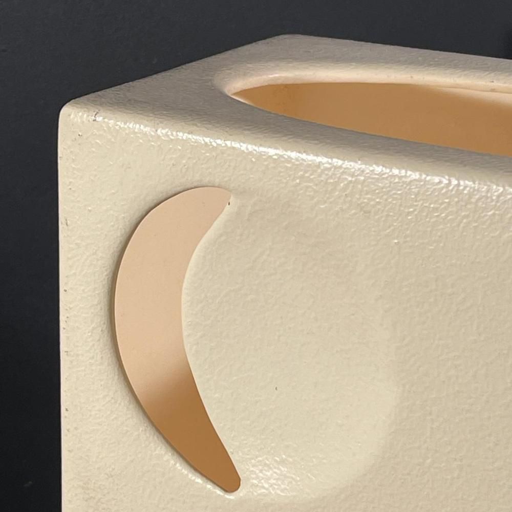 Optic Art Ceramic Table Lamp In The Style Of Evert Jelle Jelles, 1960s photo furniture