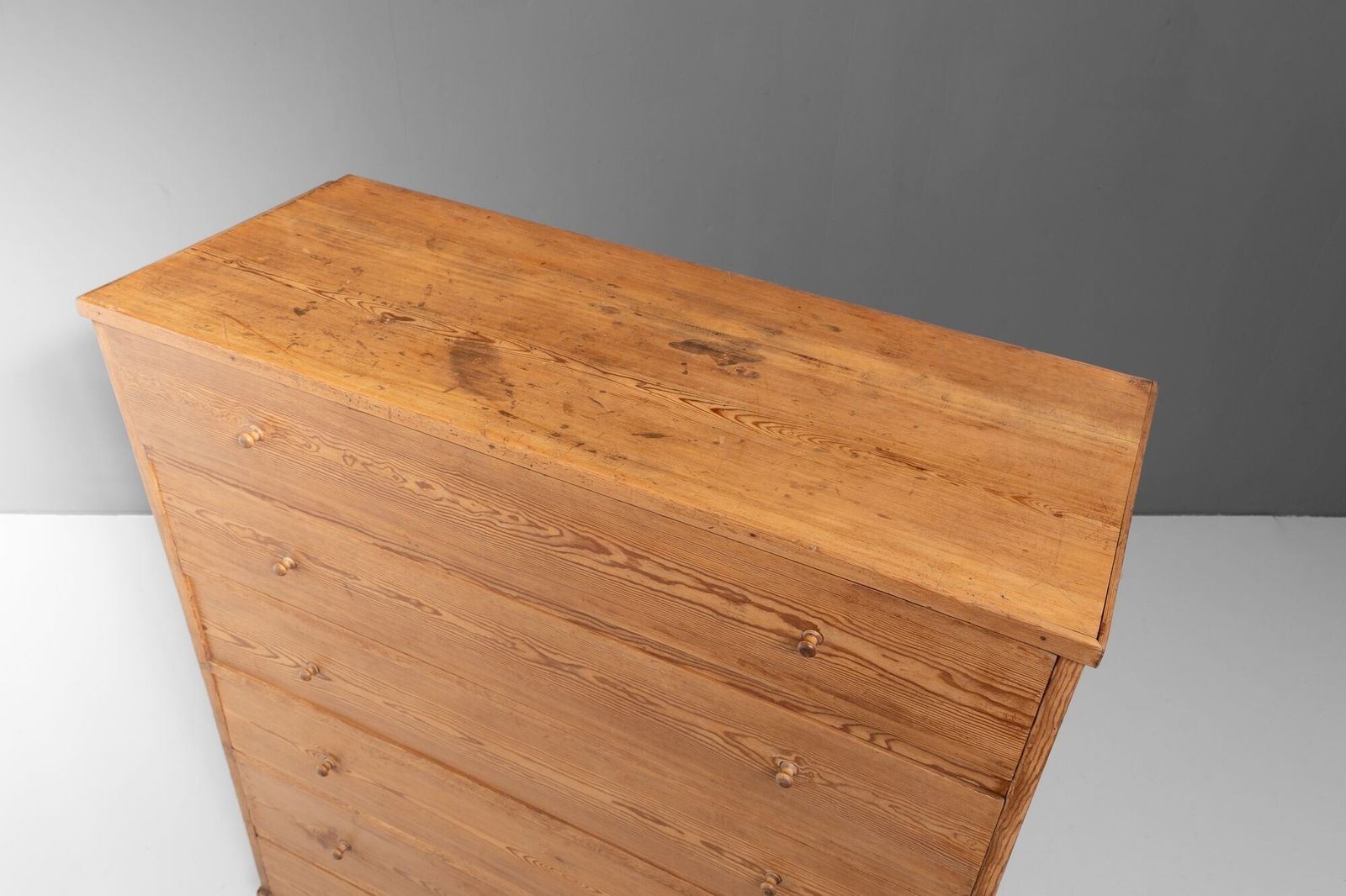 Large Swedish Pine Chest Of Drawers photo Furniture