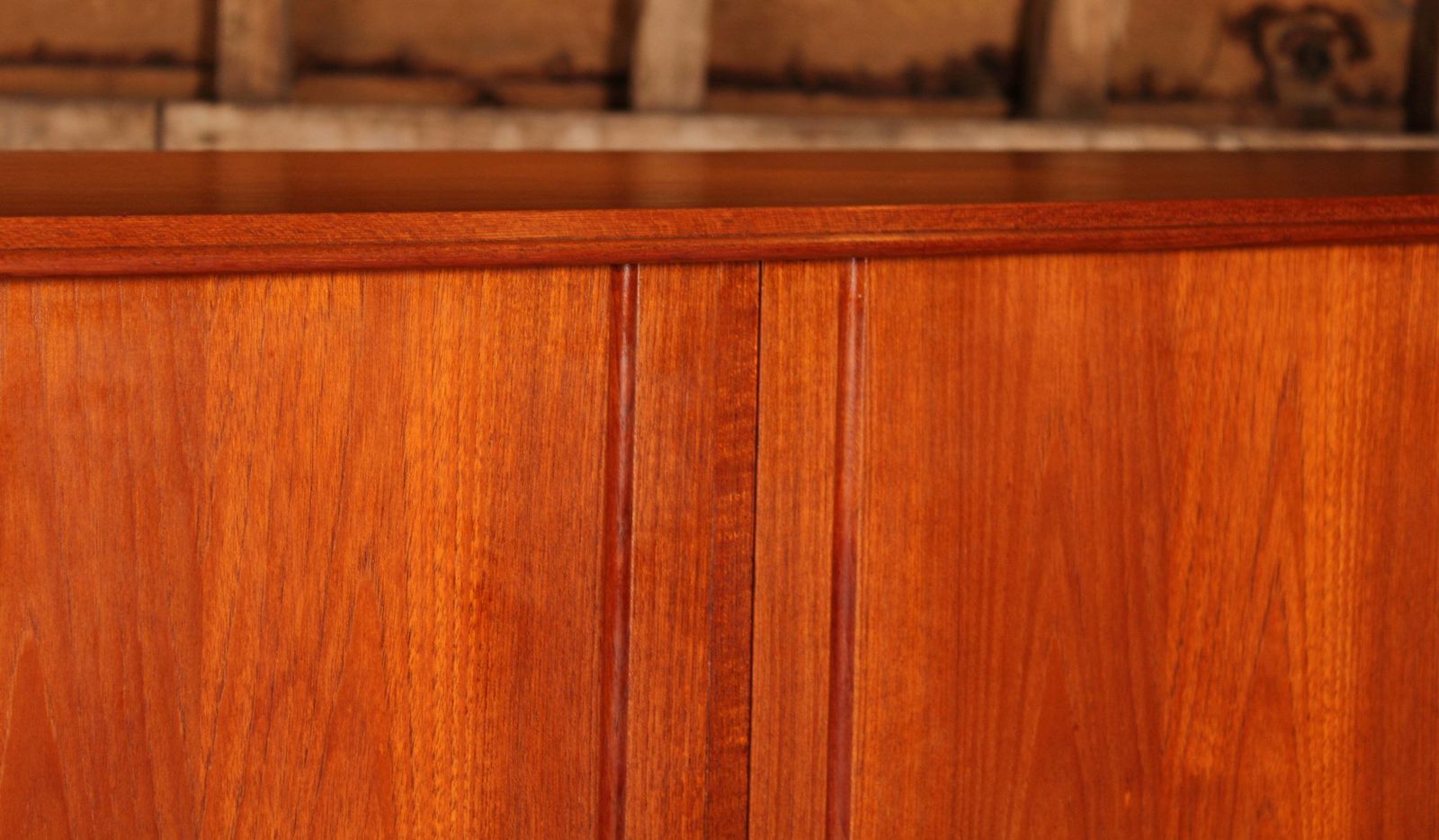 Danish Mid Century Teak Highboard By E.W. Bach, Circa 1960s photo Furniture