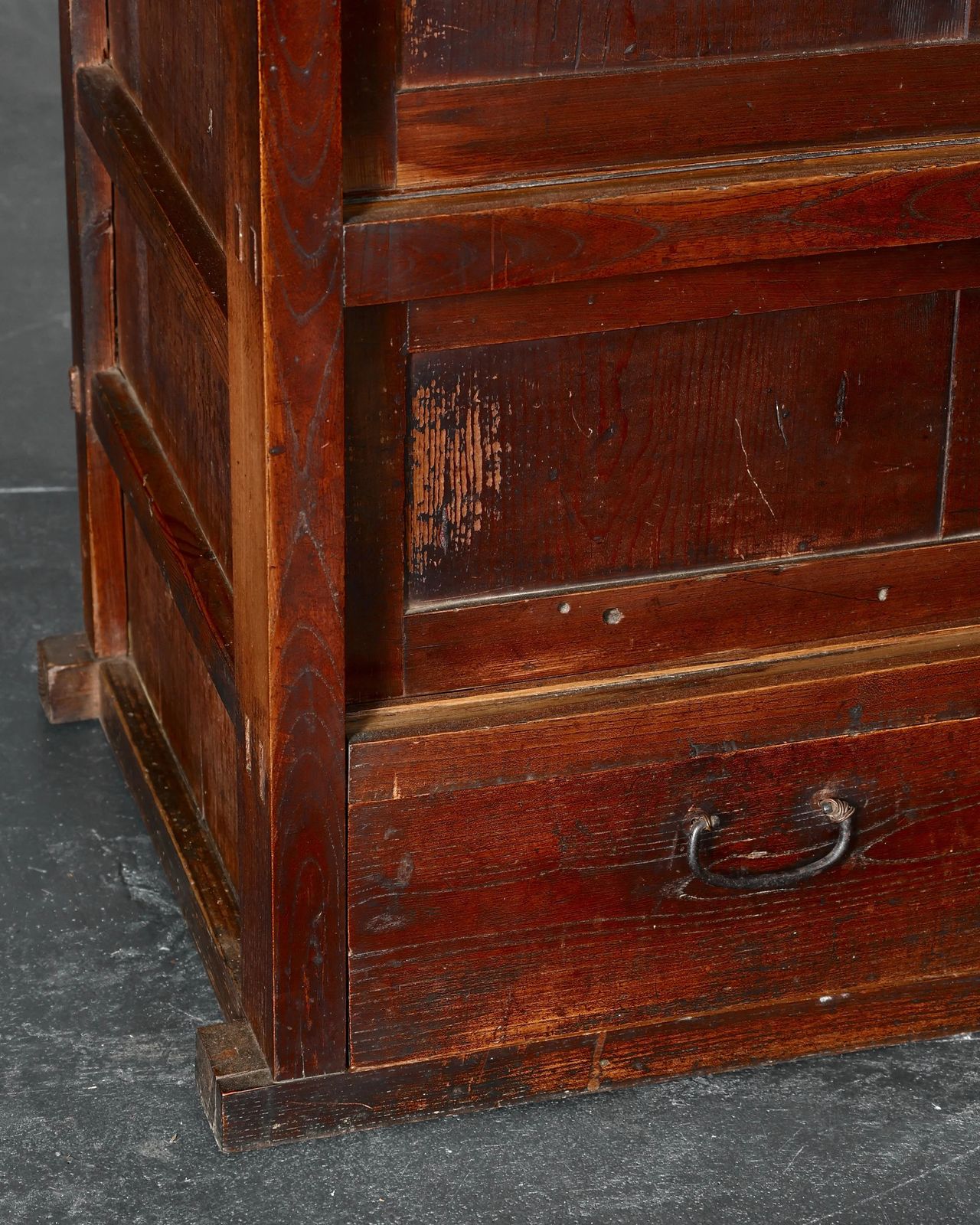 Tall Early Meiji Period Japanese Tansu Cabinet photo buy