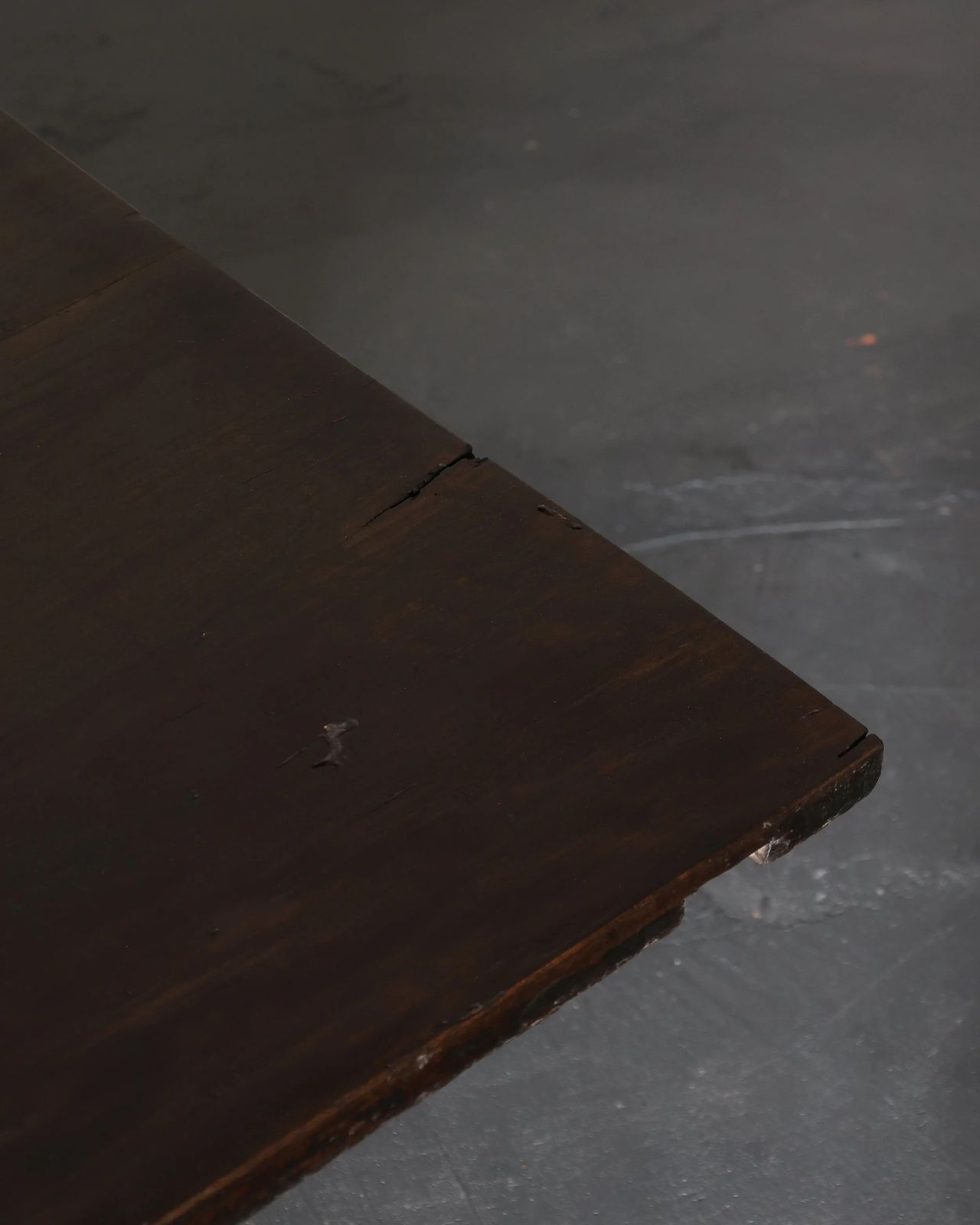 Large Dug Out Japanese Cedar Coffee/Sofa Table (4) photo Furniture