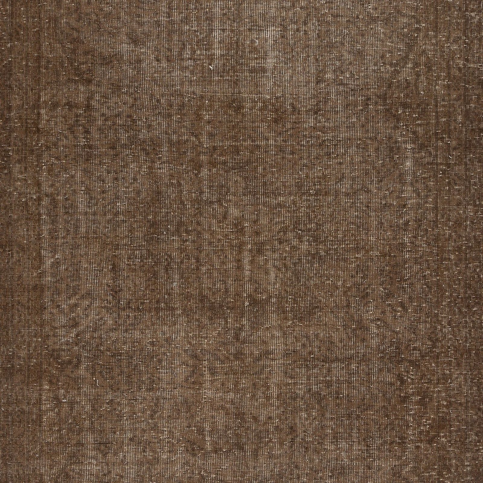 5.6x9 Ft Brown Turkish Rug For Bedroom. Vintage Handmade Rug For Living Room photo Textiles
