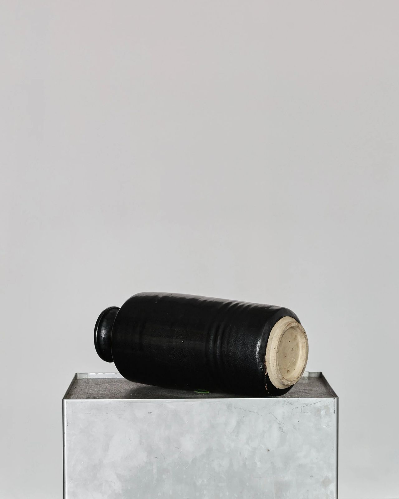 Tall Taisho Period Japanese Art Deco Ceramic Vase photo Home Decor