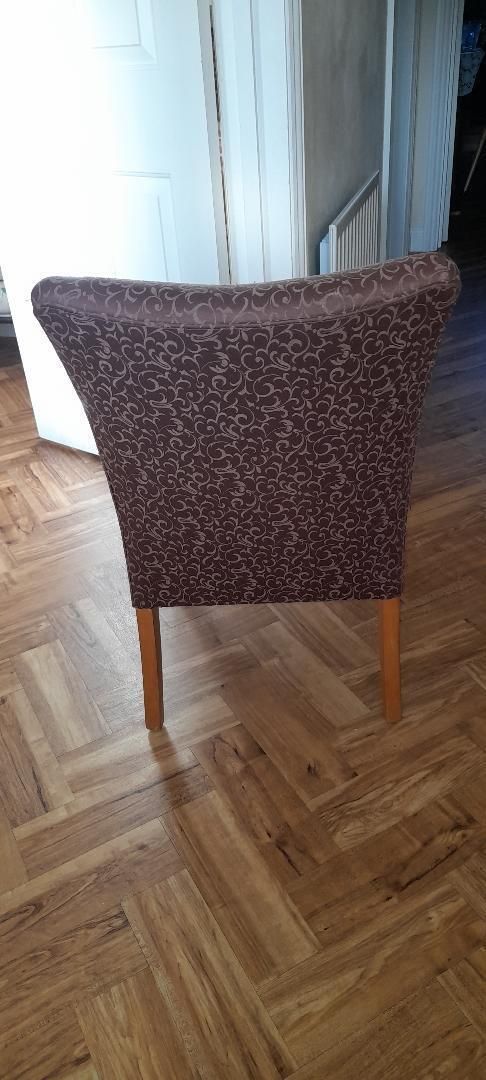 Parker Knoll 747 Vintage Mid Century Brown Cocktail Bedroom Chair Light Oak photo Furniture