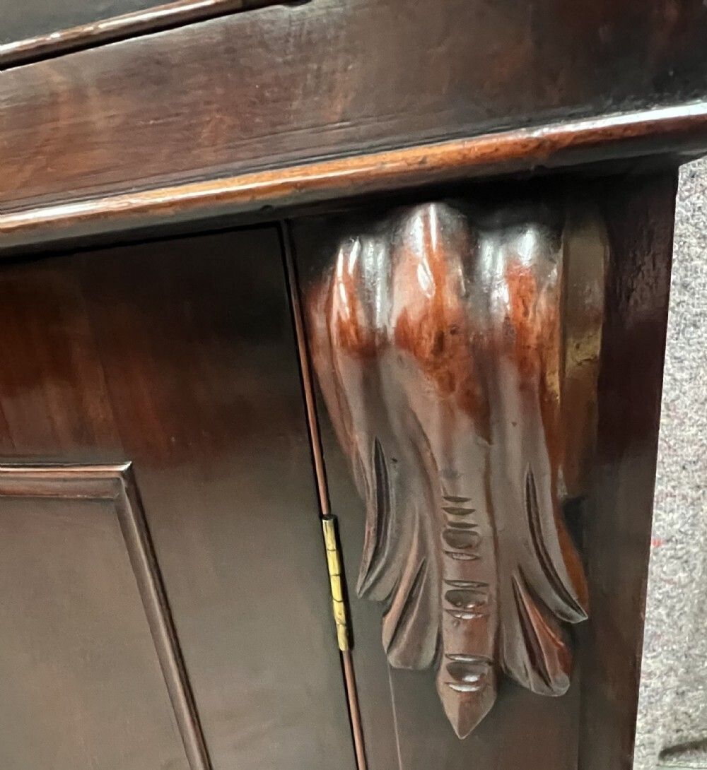 photo for sale Superb Antique Mahogany Secretaire Bookcase