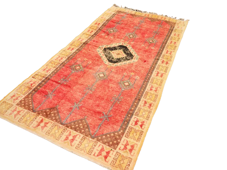 R306 . No Custom Fee. Antique Handmade Moroccan Rug 100% Wool 240×160 photo furniture