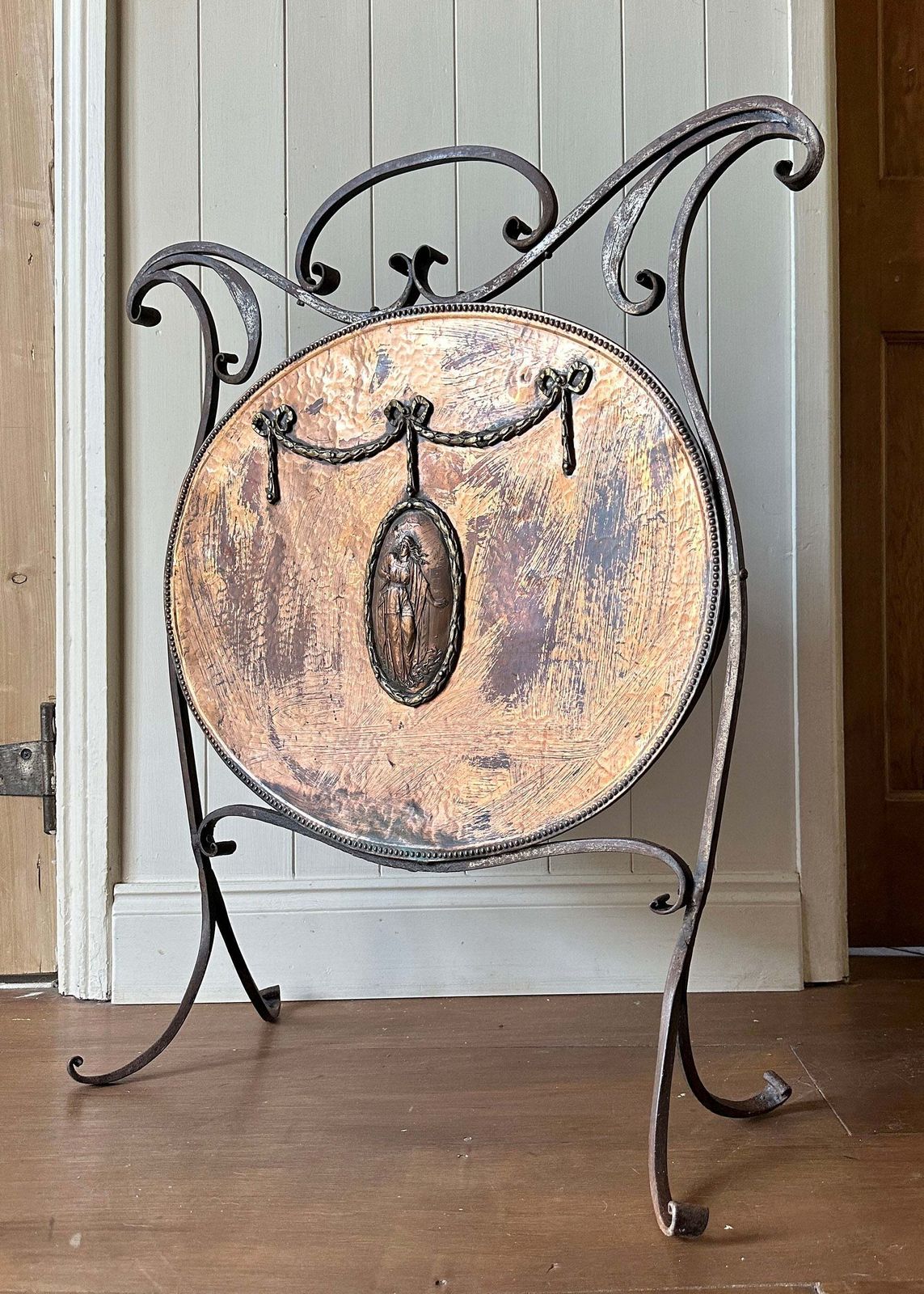 Neoclassical Fire Screen, 1800s photo buy