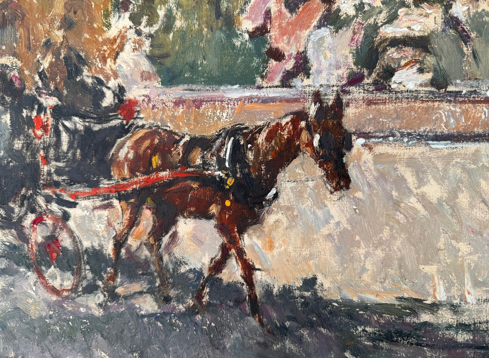 Jose Manuel Chico Prats Piazza Della Signoria Florence Italy Oil On Canvas photo 2400.0