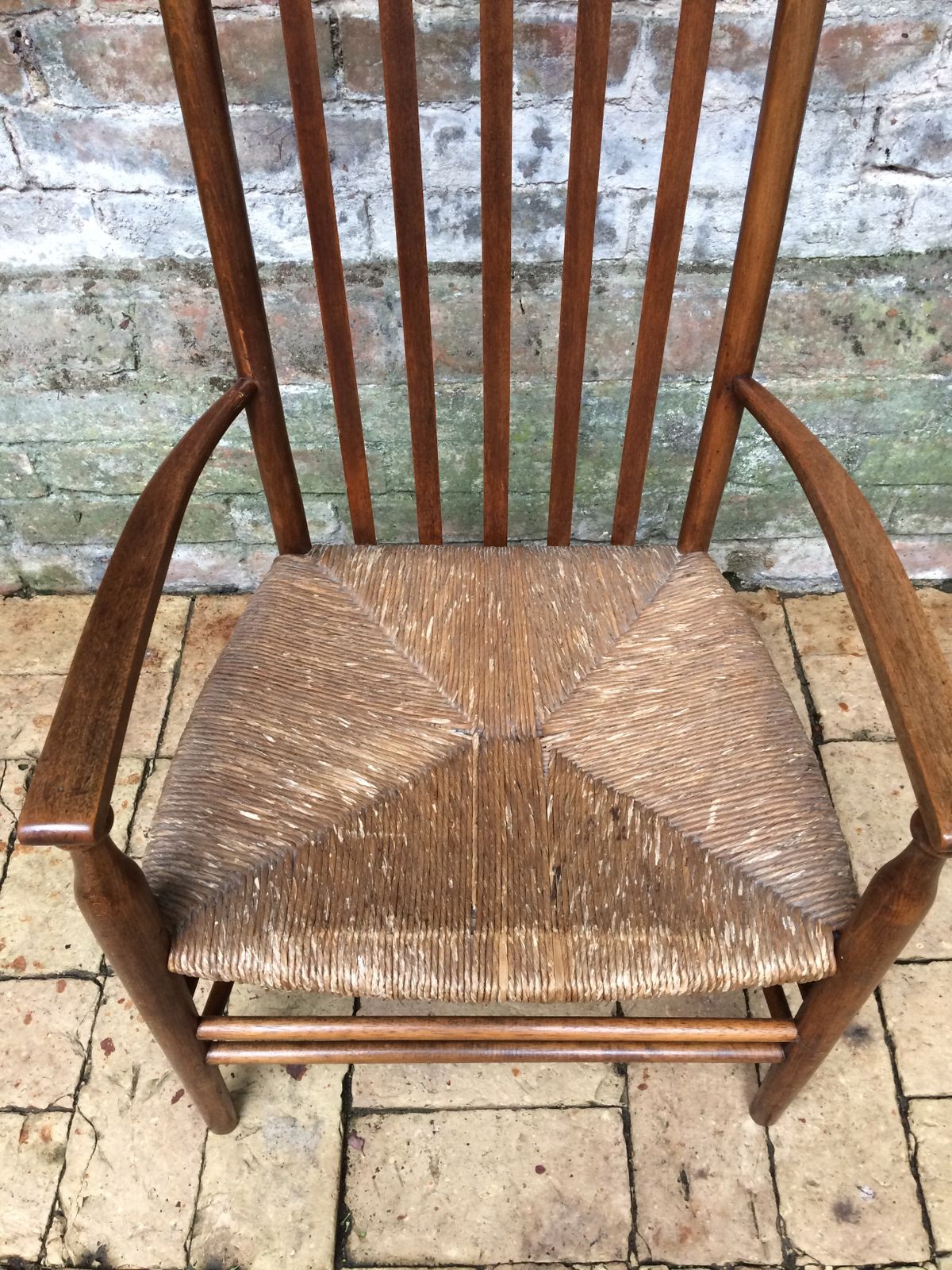 Arts And Crafts Rush Seated Armchair Morris And Co For Liberty photo vinterior