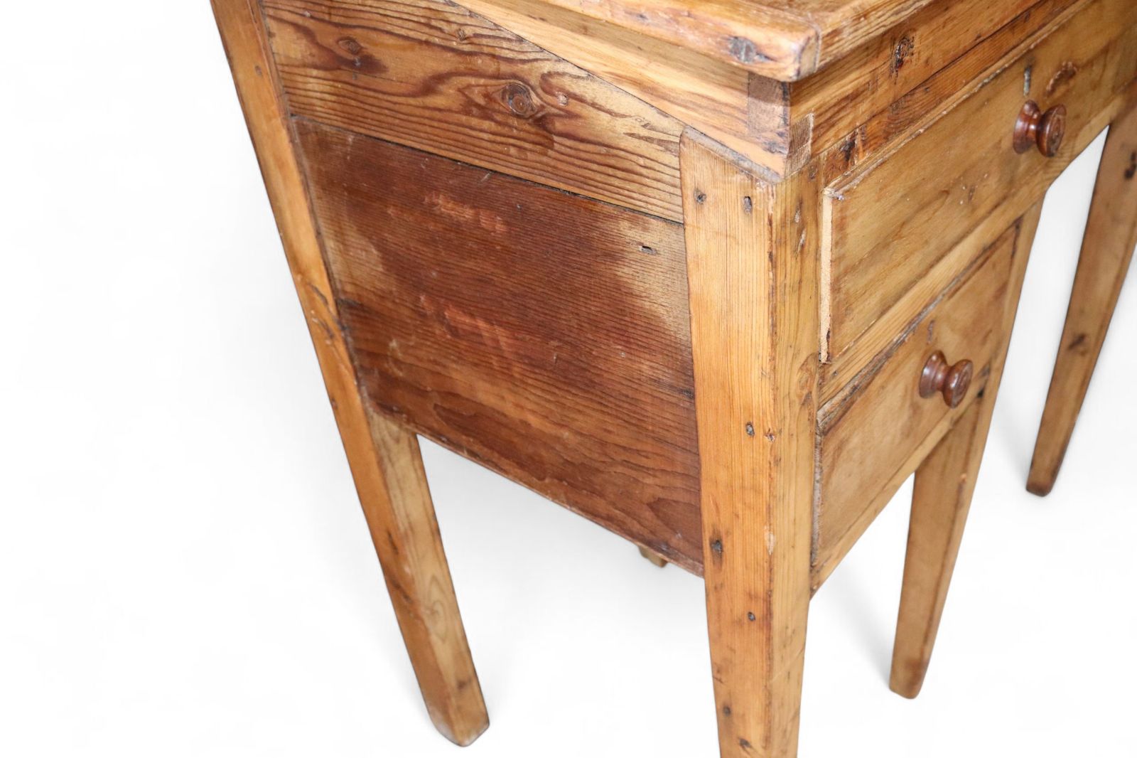 photo buy Victorian Antique Pine Clerks Desk Sloped Top Standing Desk