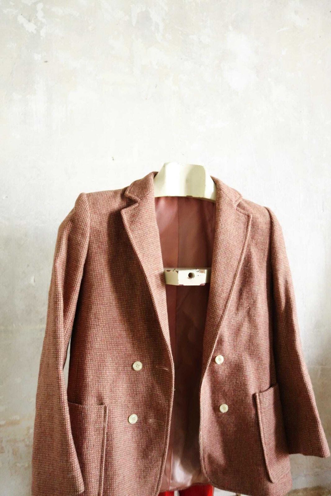 Vintage French Butler's Valet Stand  1960s Industrial Clothes Rack photo buy